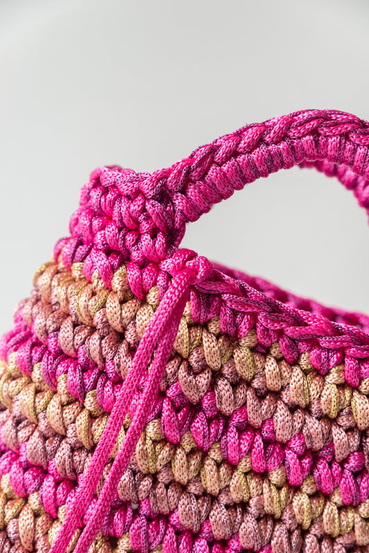 Mare fucsia, rosa antico, oro